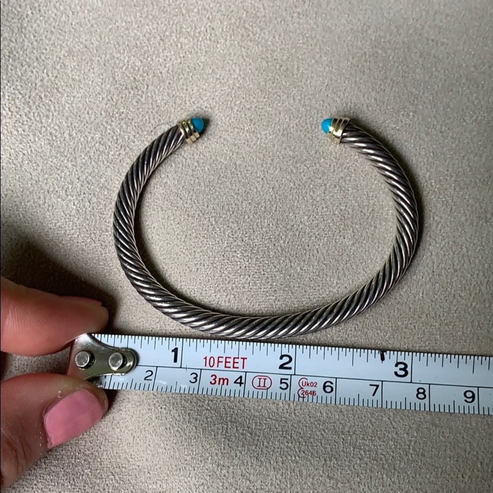 David Yurman Turquoise Cuff